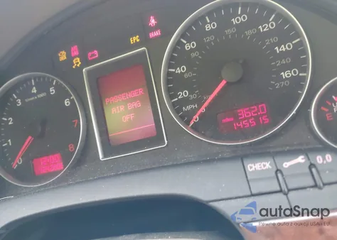 2008 Audi A4 2.0T из США, поврежденный, VIN WAUDF78E18A062969